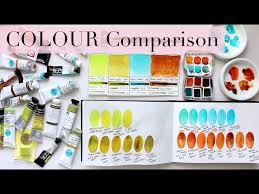 Ultimate Palette Colour Comparison