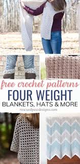 Free Crochet Patterns Using Worsted Weight Yarn Rescued