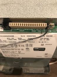 • cooling/ conventional ptac units (ptc) with or. Trying To Wire A Nest Thermostat To An Amana Ptac 6 7 Years Old Ptc123e35axxxab I Dont Think So I Have Pictures Of