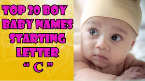 top 20 baby names starting letter c
