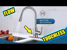 flow touchless motion activated kitchen