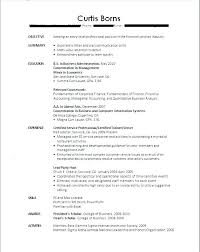 Recent College Graduate Resume Examples Sample Resumes For College