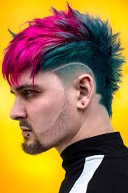 punk hairstyles for a wild guys to rock