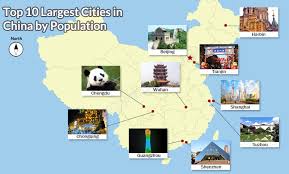 top 10 largest cities in china by