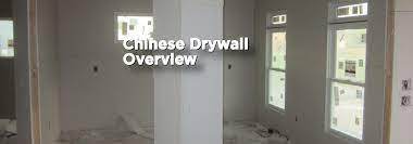 Chinese Drywall Overview Alabama