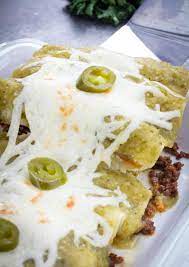 beef enchiladas with green sauce recipe