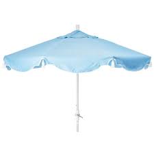 san marco patio umbrella light blue