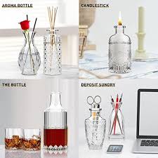Promo Glass Bud Vase Set Of 6 Clear