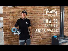 How To Tape Up Brick Walls