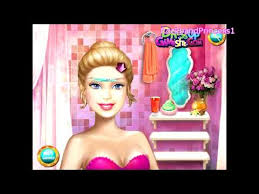 barbie real makeup games clearance