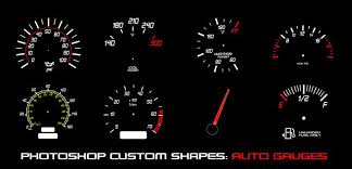 Shop our inventory of electric, mechanical, & digital gauges. Auto Gauges By Thesuper On Deviantart Car Gauges Photoshop Photoshop Shapes