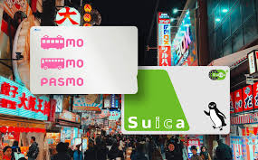 physical suica pasmo ic train card