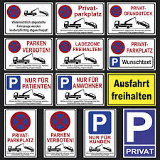 Parkverbotsschilder sind für die beschilderung von parkpflächen besonders wichtig, um falsch parkende fahrzeuge und damit einhergehende behinderungen zu vermeiden. Parken Verboten Schild Parkverbotsschild Privatparkplatz Parkplatz Schilder Ebay