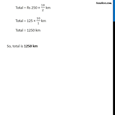 Find the whole quantity if (c) 40% of it is 500 km - Class 7 Maths