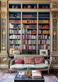 Bookshelves With A Lot Of Books