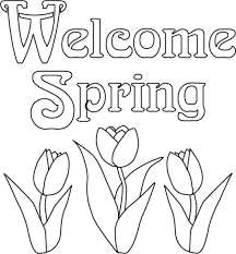 Download and print these spring pictures to color coloring pages for free. Spring Coloring Pages Color The Spring In The Brightest Colors