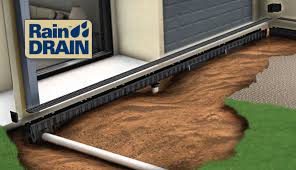 rain drain channel drainage system by