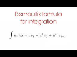Bernoulli S Formula For Integration