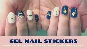 how to make nail stickers last 3 weeks