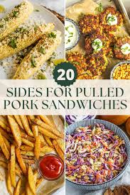 best sides for pulled pork sandwiches