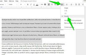 Once a menu pops up, click on modify. How To Add Double Space In Google Docs Desktop And Mobile App