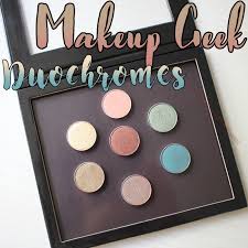 makeup geek duochrome eyeshadows review