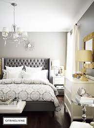 Grey Headboard Bedroom