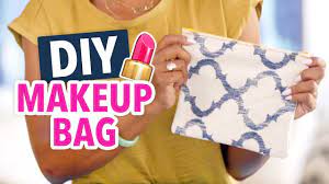 diy makeup bag easy beginner s sewing