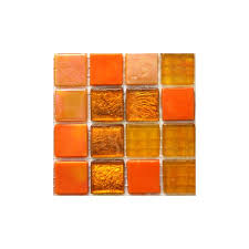 Solar Orange 25 Tiles Constellation