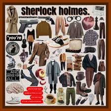 Stylight.com has been visited by 100k+ users in the past month Sherlock Holmes Moodboard Detective Aesthetic Vintage Inspired Outfits Mood Board Fashion