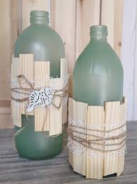 Diy Sea Glass Bottles Upcycle With
