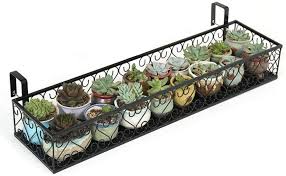 fitlyiee balcony flower pot stand