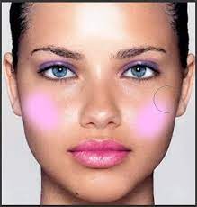 how to apply makeup using photo