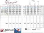 Course Rules and Scorecard - Honeywell Golf Course