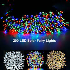 50 500 led solar power fairy lights