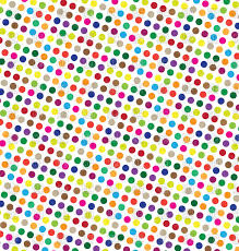 Geometric Seamless Pattern With Colorful Dots Vector Illustration Of