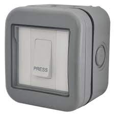 Bg Electrical Ip55 Outdoor Bell Push