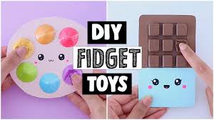 diy pop it fidget toys how to make