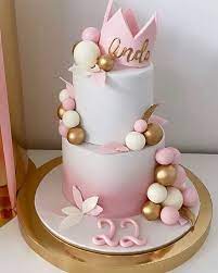 Pink 1st Birthday Cake Dimples Cakes Pinterest Pink Cakes And Birthday Cakes gambar png