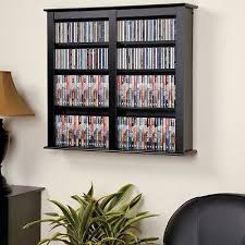 Media Storage Cabinet Wall Mounted