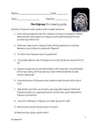 Critical thinking questions on the odyssey   Buy A Essay For Cheap Print The Odyssey Book    Summary   Quotes Worksheet
