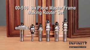 Easy Picture Frames With The Master Frame Making Router Bit Set
