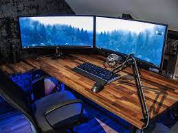 A streaming desk for twitch, mixer, youtube or whatever site you fancy. Gaming Desk Diy Novocom Top