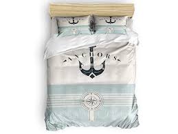 3 piece bedding sets full size nautical