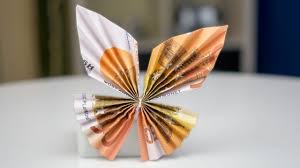 Schwierigkeitsgrad (skala von 1 bis 5): Geldschein Falten Schmetterling Hochzeitsgeschenk Aus Geld Basteln Youtube