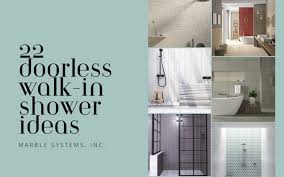 22 Doorless Walk In Shower Ideas