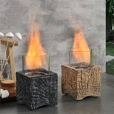 Indoor Outdoor Tabletop Ethanol Fireplace