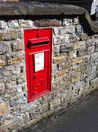 Lovely Old Letterbox In Stone Wall