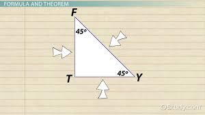 45 45 90 Triangle Formula Rules
