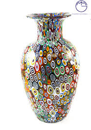 exclusive venetian glass vase with